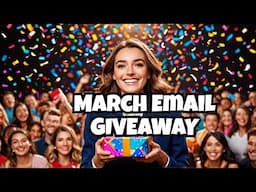 Random Giveaway Announcement