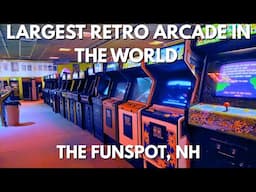 Touring the Largest Arcade in the World - Massive Collection of 80's Games