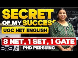 How To Study In Last 15 Days ? Secret Of A UGC NET English Topper From Offline Batch | Ft. Swarnima