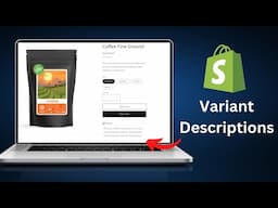 Shopify Variant Descriptions 2025 (Dawn v15+)
