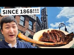 Is America's OLDEST Steakhouse Worth the Hype? Old Homestead Revisit!