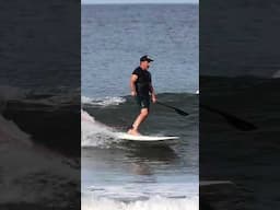 SUP Surfing Fun with Blue Zone Stand Up Paddle Surf Retreats #standuppaddle #shorts