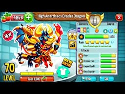 Hatching my first High Anarchaos Evader Dragon in Dragon City 2025! 😱