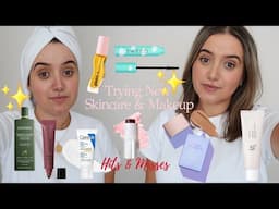 Trying New Skincare & Makeup| Honest & Real | Worth the Hype? | A Little Obsessed
