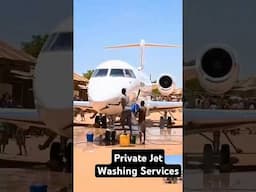 Private Jet Gets a Spa Day!