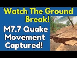 Massive Quake Causes Ground To Move Laterally! MUST SEE Video and Geologist Analysis