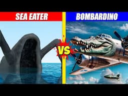 Sea Eater vs Bombardino Crocodilo | SPORE