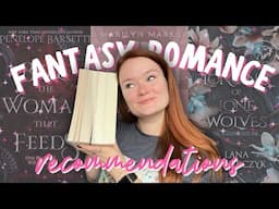 fantasy romance recommendations!! | romantasy recs ❤️