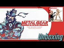 Metal Gear Solid - The Board Game - What's inside the box?