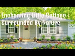Charming Cottage in the Woods | Tiny Home Tour with Garden Magic | Exploring Tiny House