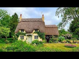 The Most Photographed Cottage in the COTSWOLDS | English Village Walk on a Windy Spring Morning