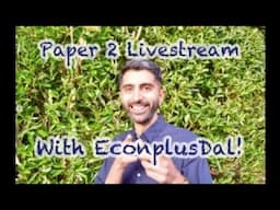 Paper 2 Live Stream with EconplusDal! For SMASHING Paper 2!!!