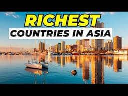 Top 10 Richest Countries in Asia 2025 😯 #top10 #richestlifestyle #gdp
