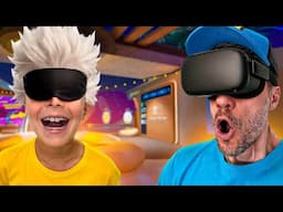 Viramos o SATORU GOJO no Óculos de Realidade Virtual VR!