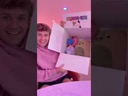 #AD Making a Squishmallows care package🥰 w Carter Kench #shorts