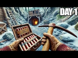 Trying to Survive in This Open-World Alaskan Wilderness Game | Alaska Gold Fever Gameplay | Part 1