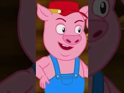Secret Mission for the 3 little Pigs 🤫🐺🐷 #3küçükdomuzcuk Bedtime Stories for Kids in English
