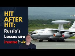 Hit after Hit on IRREPLACEABLE Planes: Ukraine Releases Strike Video! Ukraine SITREP