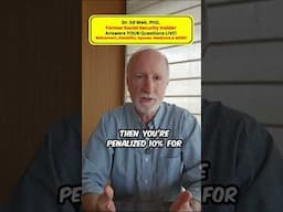 Top 100 Social Security Mistakes: Part B Penalty? #socialsecurity #medicare #retirement