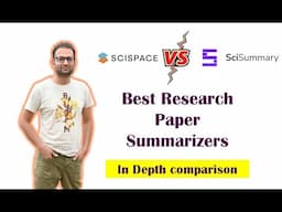 Quickly Summarize Research Papers using AI. Best AI tool SciSpace vs SciSummary