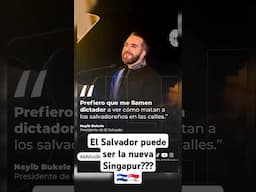 Podría El Salvador ser La nueva Singapur de Centroamerica?? #elsalvador  #documental #centroamerica