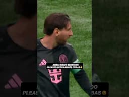 Messi exchanges some words 😮 #messi #soccer #miami #intermiami #mls