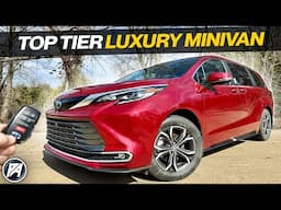 Fuel-Sipping Luxurious Family Hauler | 2025 Toyota Sienna Platinum