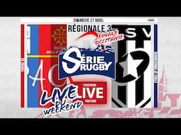 #SérieRugbyLive : FINALE OCCITANIE #Régional3 : Panjas AC / ES Vinassan 27 Avril 25