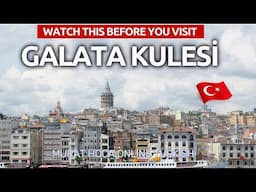 Galata Kulesi - Galata Tower - Touristic Destinations in Istanbul, Turkiye