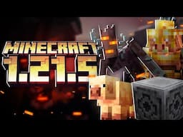 🔥 MOJANG TRABALHANDO? TUDO SOBRE A NOVA ATUALIZAÇÃO 1.21.5!