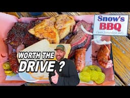SNOW'S BBQ REVIEW | We Ate The BEST BBQ In Texas! | Fatty's Feasts