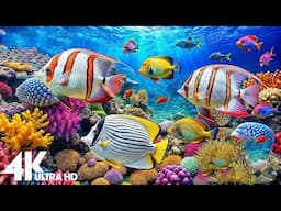 Dive Into the Mesmerizing Underwater Realm-Marvel at Sea Animal in The Best 4K ULTRA HD Aquarium