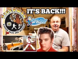 Inside the ELVIS Ambulance & TIGERMAN Dojo Museum