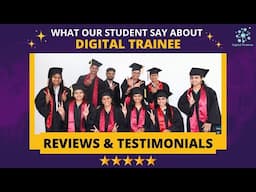 Digital Trainee Reviews & Testimonials About Digital Marketing Course By Students.