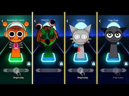Monster Sprunki 🆚 Sprunki Eater 🆚 Sprunki Battle 🆚 Dark Sprunki Dance - Coffin Dance Cover Tiles Hop