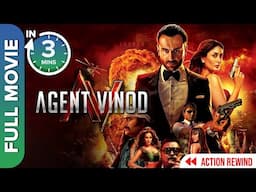 🔥 Agent Vinod in 3 Minutes 🔥 | Saif Ali Khan & Kareena Kapoor’s Spy Thriller Like NEVER Before!
