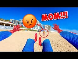 SPIDER-MAN Escape's ANGRY SPIDER-MOM in 1 HOUSE ?? || SPIDER-MAN's Family Story! (All Action, Funny)