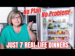 Full Week of Real-Life Dinners on the Fly!