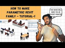 Revit Tutorial - How to Make Parametric Families Part -1