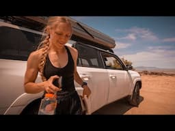 ALL IN ONE DAY?! (gym rat traveling full-time in a 4Runner)