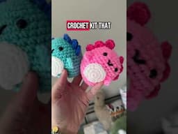 Axolotl beginner crochet kits are almost sold out! #learncrochet #crochetkit
