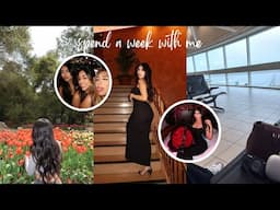 spend a week with me*sort of* | cali trip, new camera, shopping, friends, unboxings
