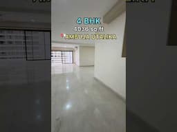 4036 sq ft 4 BHK + 4 T Lavish Apartments at Ambuja Utalika | Watta Place