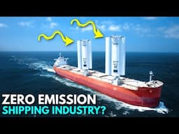 Can These Massive Sails Replace Fossil Fuels & Clean The Shipping Industry?