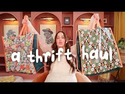 everything i thrifted in january! + LIVE thrifting announcement!