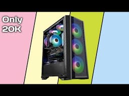 New 1080p Budget Gaming PC at 20K | No Cost EMI | 60FPS in GTA 5 | Details in Hindi