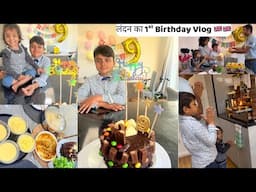 Anvit's 9th Birthday Celebration | Special Dinner Routine | Indian Family in London | Birthday Vlog