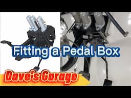 Ford Escort MK1 Restoration Project, Fitting a Bias Brake Pedal Box