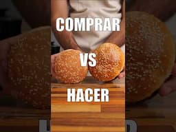 Comprar o hacer: Pan para hamburguesa