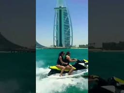 Dubai🇦🇪 #travel #dubai #luxurytrip #summer #richlifestyle #richlife #jetski #burjalarab